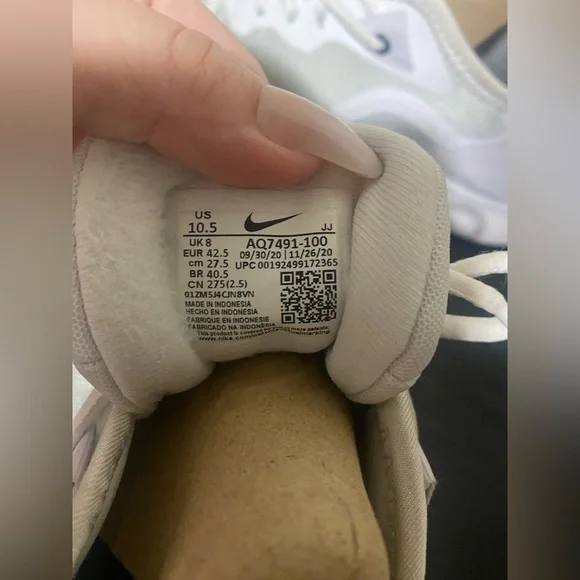 Used Off White Nike Flex Trainer 9 shoes - Women’s size 10.5 - Picture 9 of 10